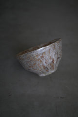 茶煙銀彩　抹茶碗  /菊地　亨