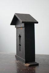 H様　　専用  / 黒漆　模様窓厨子　