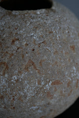 Moon Jar  満月壺　/ Testuya Hioki    Japanese  soil   Art 花器