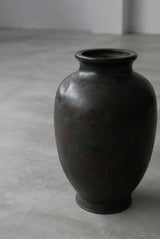 銅製　花器　 壺  /  Japanese Antiques