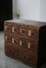 江戸時代　小さな薬箪笥　/  Japanese Antiques