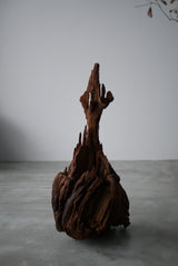 木根　オブジェ　/  Japanese Antique Primitive Wooden Object