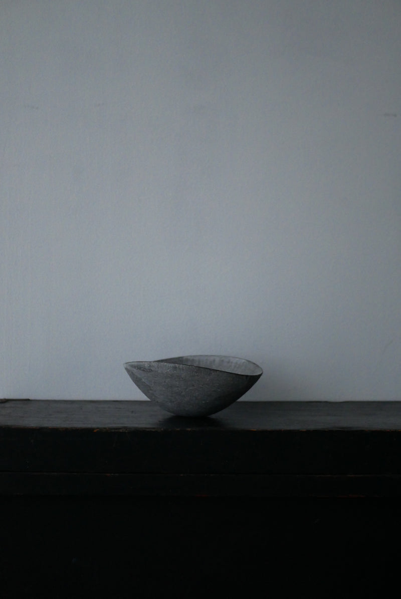 陶肌　墨　Bowl  小　  /Akari Sato