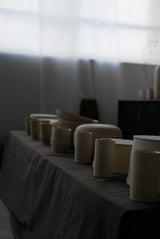 中皿　15cm  石肌　/ Akari Sato