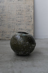 Moon Jar  満月壺　/ Testuya Hioki    Japanese  soil   Art 花器