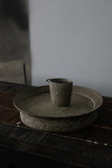信楽土　片口   茶海　陶器　/ Yaku Murakami  村上躍