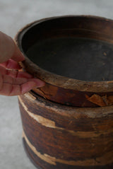 苧桶　おぼけ　木/  Japanese Antique