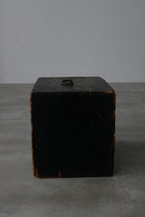 黒漆　小引出し　小箪笥　江戸時代　/  Japanese Antiques