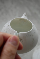 オーダー　墨流し　茶壺　flow  tea pot