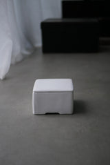 デルフト釉　陶箱　/ タナカシゲオ