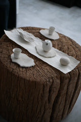 楮樹皮布18　細手　Naoko Seno  / 茶席　敷布　