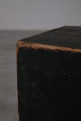 黒漆　小引出し　小箪笥　江戸時代　/  Japanese Antiques