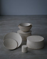 中皿　15cm  石肌　/ Akari Sato