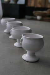 デルフト釉　耳付ゴブレット　香炉　/ タナカシゲオ