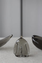 Bottle People  【 pool 】  glass object gray　光井威善 / Takeyoshi Mistui