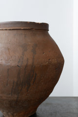 古常滑　不織壺　大壺　室町時代　/  Japanese Antiques