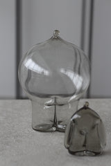 オーダー　Bottle People【 Plumpy 】glass object  gray　光井威善 / Takeyoshi Mistui