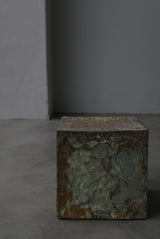 Soil  Cube L  立方体 / Testuya Hioki    Japanese  soil   Art 花器