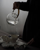 Reserved Order  Glass Kettle / Tea Tray Object /tea cups / tea scoops