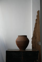 古常滑　不織壺　大壺　室町時代　/  Japanese Antiques