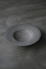 リムプレート　月肌　soil gray / Akari Sato