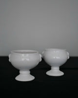 デルフト釉　耳付ゴブレット　香炉　/ タナカシゲオ