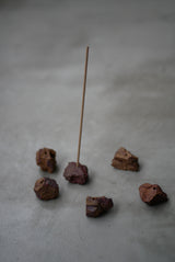 原土　香立て　/  Kanako Yoshida