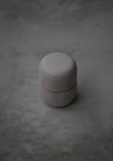 小箱　蓋物　月肌　soil gray / Akari Sato