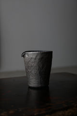 銀彩　片口  M  茶海　陶器　/ Yaku Murakami  村上躍