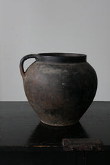 ウクライナ炭化壺  /  Japanese Antiques