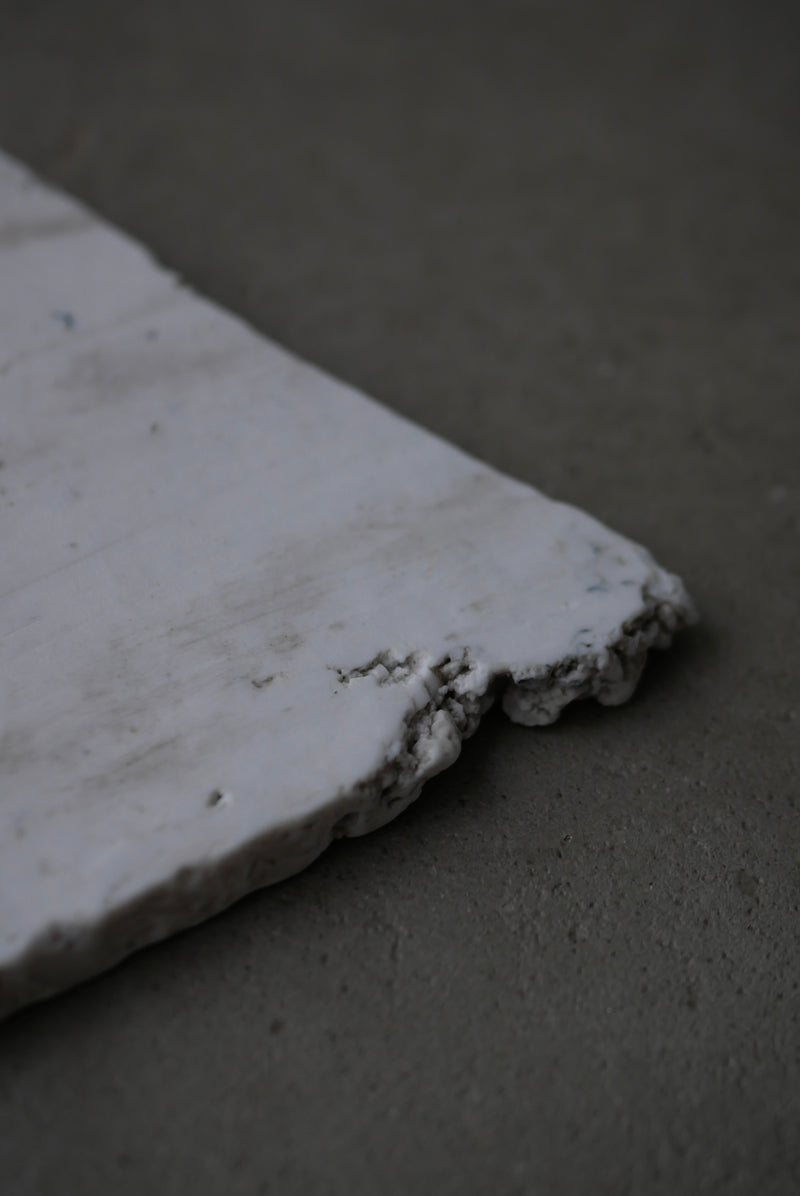 M様専用  /  第二幕　矢萩誉大　満月水盤、茶壺slim 、陶板