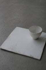 白磁　茶杯　S / Takahiro Yahagi