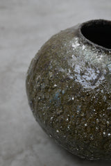 Moon Jar  満月壺　/ Testuya Hioki    Japanese  soil   Art 花器