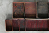 黒漆　小引出し　小箪笥　江戸時代　/  Japanese Antique　Urushi Drawer , Chest