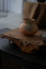 小さな木台　無垢材　時代不詳　 Japanese 　Primitive Wood