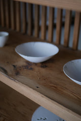 千本通し　大きめガラス戸棚　カウンター　大正から昭和初期　大型配送　/  Japanese Antique