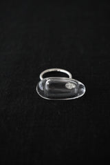 flow stone top ring  / shisui