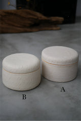 石肌　陶箱　/ Akari Sato