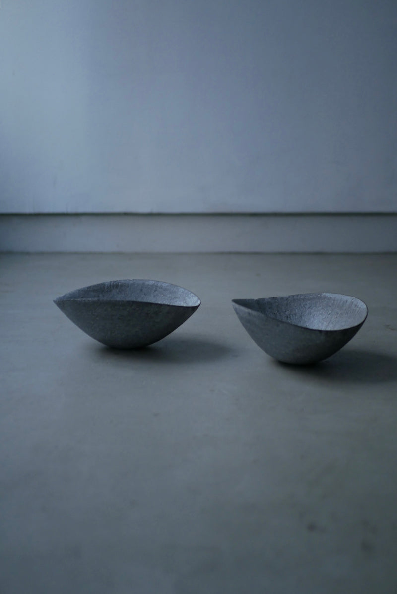 陶肌　墨　Bowl  小　  /Akari Sato