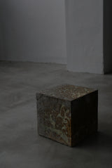 Soil  Cube L  立方体 / Testuya Hioki    Japanese  soil   Art 花器