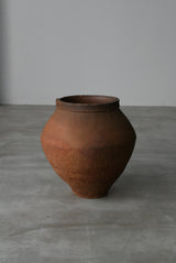 古常滑　不織壺　大壺　室町時代　/  Japanese Antiques