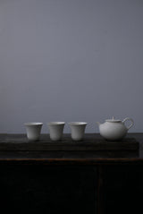 聞香杯　Bone White 半磁器/  Kanako Yoshida