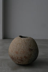 Reserved for Amalia  Moon Jar  x3 満月壺　/ Testuya Hioki    Japanese  soil   Art 花器