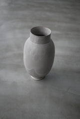 花器　オブジェ　月肌　soil gray / Akari Sato