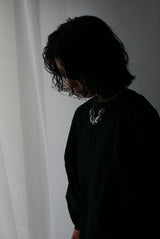 flow chain neckless 5stone / shisui