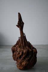 木根　オブジェ　/  Japanese Antique Primitive Wooden Object