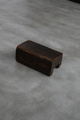 木　刳抜　少数民族　小椅子　小　/  Asian Antique　Primitive Wooden  Stool