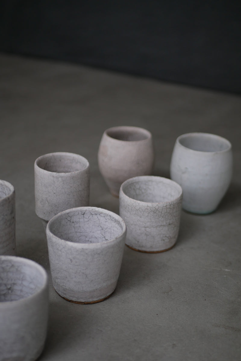 煙化粧　筒cup    /菊地　亨