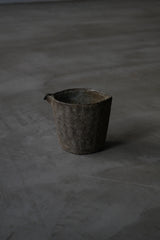 信楽土　片口   茶海　陶器　/ Yaku Murakami  村上躍
