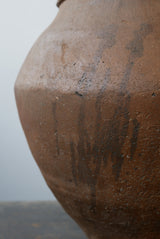 古常滑　不織壺　大壺　室町時代　/  Japanese Antiques